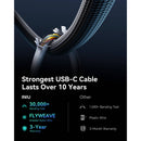 INIU Leopard Digital Display USB-C Cable (100W, 6.6')
