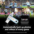 Lexar 128GB JumpDrive Dual Drive D500 USB 3.2 Gen 1 Flash Drive (USB-C / USB-A, Elite Legends Series)