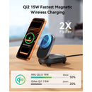 INIU Qi2 15W Folding Magnetic Wireless Charging Stand