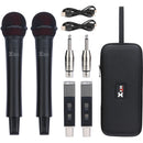 Xvive Audio M5D 2-Person Wireless Handheld Microphone System (5.8 GHz)