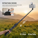 Neewer Entry Level Version PA987 Selfie Stick Tripod with Fill Light (67")