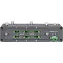 Obsidian RDM6D DIN Rail Wall Mount DMX/RDM Splitter