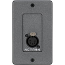 Obsidian WP1DO NETRON 5-Pin DMX Decora Wall Plate