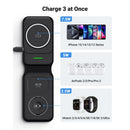 INIU WI222 SnapGo 3-in-1 15W Wireless Charging Pad