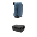 Peak Design Travel Backpack with Small/Medium Camera Cube Kit (Ocean, 30L)