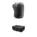 Peak Design Travel Backpack with Large Camera Cube V2 Kit (Black, 45L)
