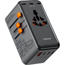 Tessan 205W Universal Travel Adapter (Black)