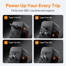 Tessan 205W Universal Travel Adapter (Black)