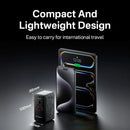 Tessan 205W Universal Travel Adapter (Black)