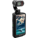 Minolta MN5KG100 UHD 5K 3-Axis Motorized Gimbal Lens Pocket Camcorder