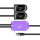 AUDIOROOT BCC Power Combining Cable with Two Battery Cups and TA4F Connector (With Telemetry)