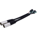 AUDIOROOT Duo Cable Input Assembly with Two TA4M Connectors for eSMART Duo (3.2")