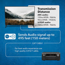 OREI HDMI ARC & S/PDIF Audio Extender Set (492')
