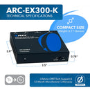 OREI HDMI ARC & S/PDIF Audio Extender Set (492')