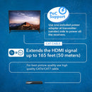 OREI 1x2 HDMI 4K Extender Splitter over Cat 6/7