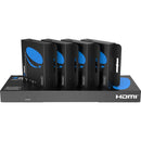 OREI 1x4 HDMI 4K Extender Splitter over Cat 6/7
