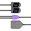 AUDIOROOT DYAD Power Combining Cable with Two Battery Cups and USB-C and USB-A Connector (Without Telemetry)