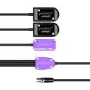 AUDIOROOT TRIAD Power Combining Cable with Two Battery Cups, USB-C, and TA4F Connector (Without Telemetry)