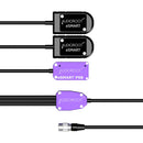 AUDIOROOT TRIAD Power Combining Cable with Two Battery Cups, USB-C, and HRS4 Connector (Without Telemetry)