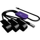 AUDIOROOT BCC Power Combining Cable with Three Battery Cups, TA4M, and HRS4 Connector (With Telemetry)