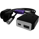 AUDIOROOT TRIAD Power Combining Cable with Two Battery Cups, TA4M, and USB-C and USB-A Connector (Without Telemetry)