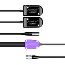 AUDIOROOT TRIAD Power Combining Cable with Two Battery Cups, TA4M, and HRS4 Connector (Without Telemetry)
