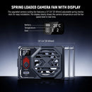 Neewer Basics CA155 Camera Cooling Fan with Built-In Battery