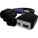 AUDIOROOT TRIAD Power Combining Cable with Three Battery Cups and USB-C and USB-A Connector (Without Telemetry)