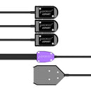 AUDIOROOT TRIAD Power Combining Cable with Three Battery Cups and USB-C and USB-A Connector (Without Telemetry)