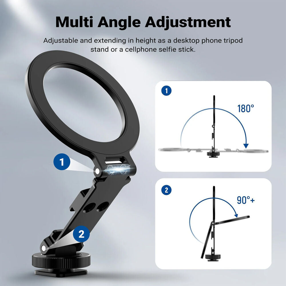 Buy in India Neewer CA163 Magnetic Tripod Phone Mount Adapter with Col ...