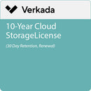 Verkada 10-Year Cloud Storage License (30 Day Retention, Renewal)