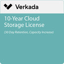 Verkada 10-Year Cloud Storage License (30 Day Retention, Capacity Increase)