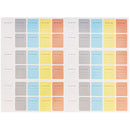 JJC Memory Card Label Stickers (120-Pack)