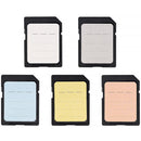 JJC Memory Card Label Stickers (120-Pack)