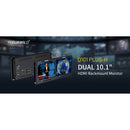 FeelWorld D101 Plus-H Dual 10.1" Rackmount LCD Monitor