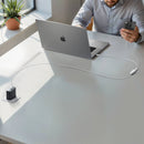 Anker Braided 140W 2-in-1 USB-C Cable (4', White)