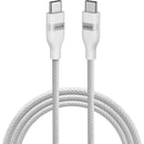 Anker Braided 240W USB-C Cable (6', White)