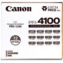 Canon PFI-4100 12-Cartridge Ink Set for imagePROGRAF PRO-1100 Printer
