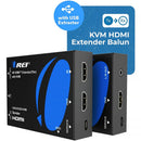 OREI 4K HDMI KVM Extender Set (230')