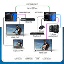 OREI 4K HDMI KVM Extender Set (230')