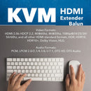 OREI 4K HDMI KVM Extender Set (230')