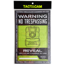 TACTACAM Reveal No Trespassing Sign (3-Pack)