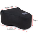 USA GEAR Neoprene DSLR FlexARMOR Case (Large, Black)