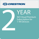 Crestron XiO Cloud Premium Subscription for 1-99 Devices (2 Years)
