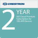 Crestron XiO Cloud Premium Subscription for 100-499 Devices (2 Years)