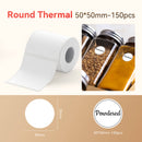 NIIMBOT Thermal Gap Paper Roll (150 White 1.97 x 1.97" Round Labels)