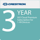 Crestron XiO Cloud Premium Subscription for 1-99 Devices (3 Years)