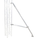 ProX Truss Post Outrigger Brace and Lower Support Bar with Hinged Rubber Feet