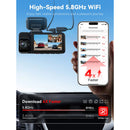 Redtiger F17 3-Channel Wi-Fi Dash Cam
