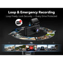 Redtiger F17 3-Channel Wi-Fi Dash Cam